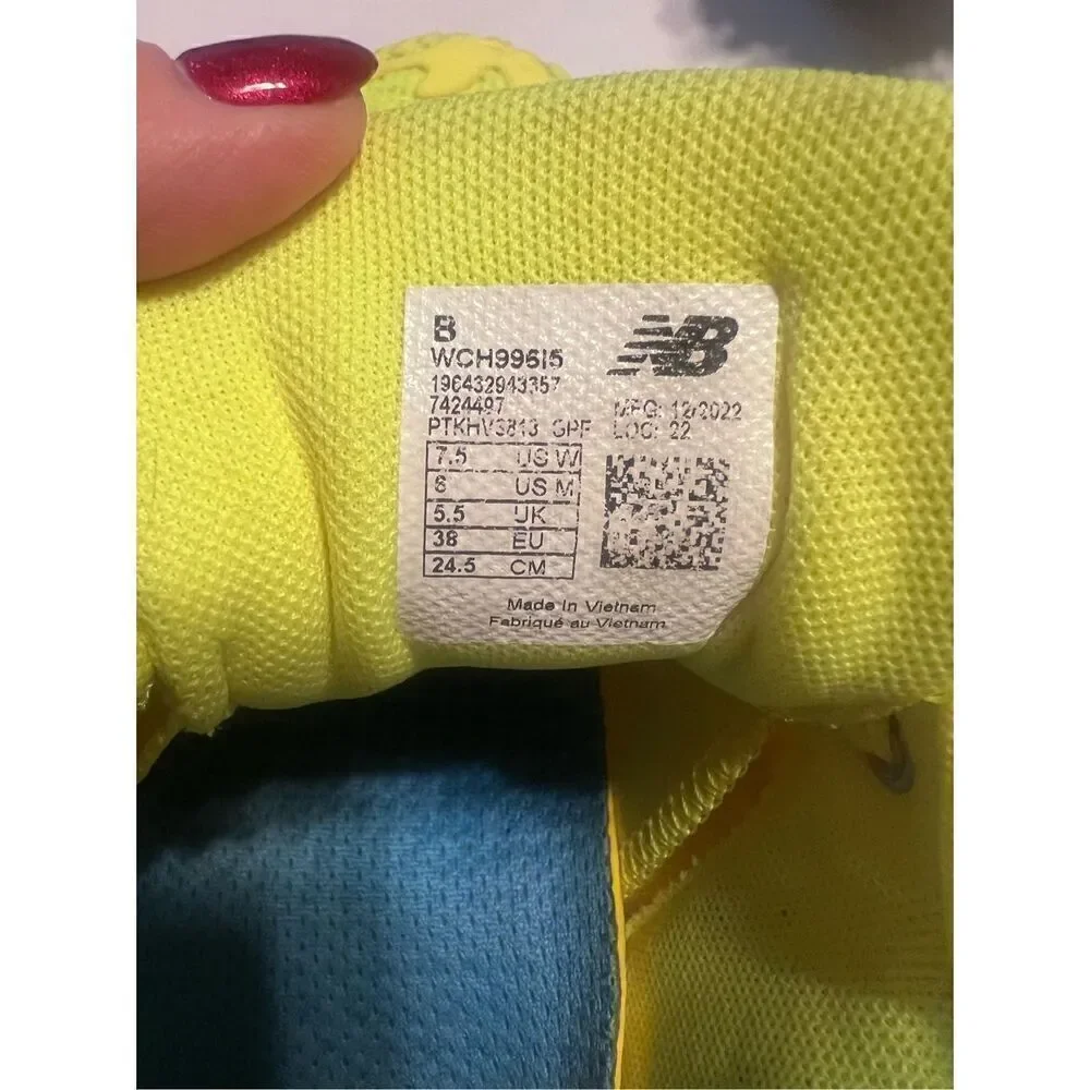 New Balance Women’s Size 7.5 FuelCell 996v5 Tennis Shoes Neon Yellow Sneakers